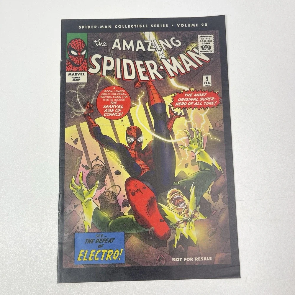 2006 Spider-Man Collectible Series Volume 20 Defeat of Electro Marvel Reprint
